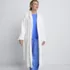 Women's Cotton Terry Long Spa Bath Robe, alternative image
