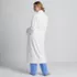 Women's Cotton Terry Long Spa Bath Robe, Back