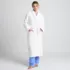 Women's Cotton Terry Long Spa Bath Robe, Front