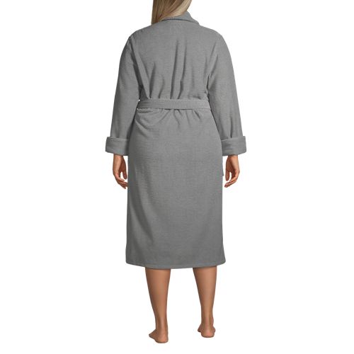 Hooded Spa Robe Lands' End