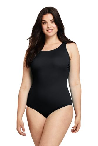 lands end plus size mastectomy swimsuits