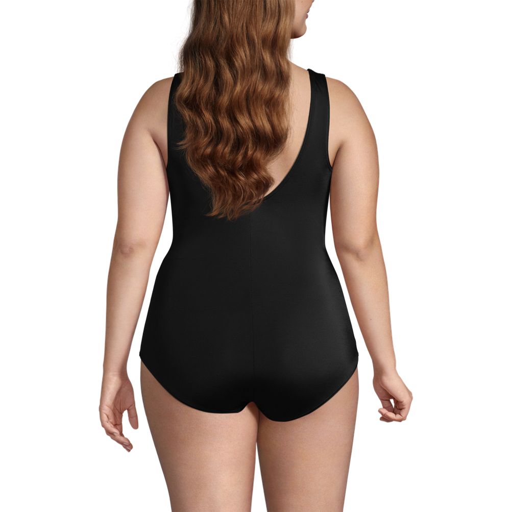 Women's Mastectomy Chlorine Resistant Tugless One Piece Swimsuit