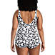 Women's Plus Size Long Chlorine Resistant Soft Cup Tugless Sporty One Piece Swimsuit, Back