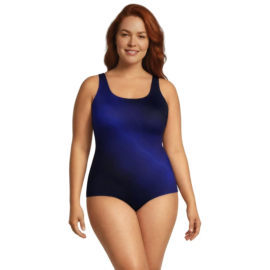 Women's Tugless Low Leg One Piece Swimsuit view 2