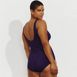 Women's Plus Size Chlorine Resistant Soft Cup Tugless Sporty One Piece Swimsuit, Back
