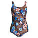 Women's Plus Size Chlorine Resistant Tugless One Piece Swimsuit Soft Cup, Front