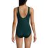Women's Tugless Low Leg One Piece Swimsuit, Back