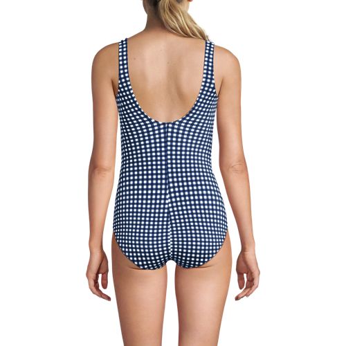 Deep Sea Navy Gingham
