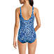 Women's DDD-Cup Chlorine Resistant Soft Cup Tugless Sporty One Piece Swimsuit, Back