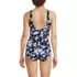Women's Tugless Low Leg One Piece Swimsuit, Back