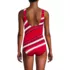 Women's Tugless Low Leg One Piece Swimsuit, Back