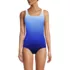 Women's D-Cup Tugless Low Leg One Piece Swimsuit, Front
