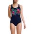 Women's Tugless Low Leg One Piece Swimsuit, Front