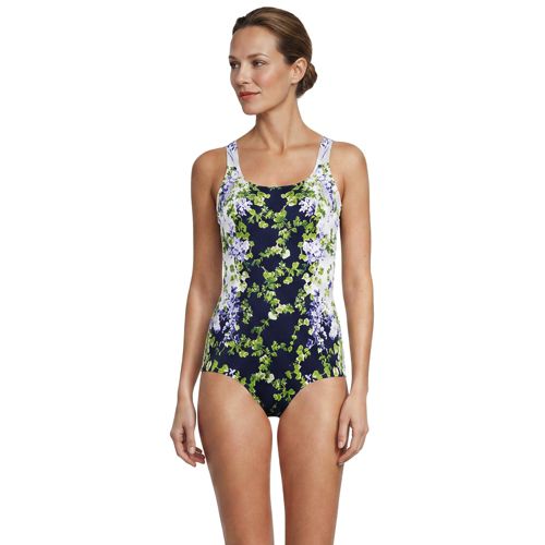 White/Navy Blooms