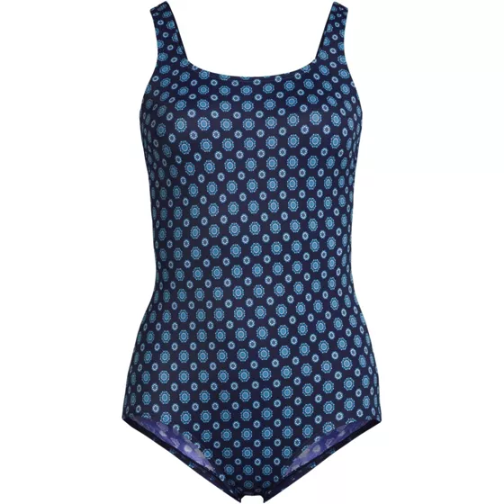 Women's Tugless Low Leg One Piece Swimsuit - primary