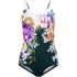 Women's Tugless Low Leg One Piece Swimsuit, Front