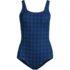 Women's Tugless Low Leg One Piece Swimsuit, Front