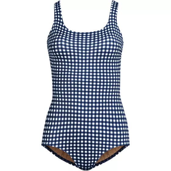 Women's Tugless Low Leg One Piece Swimsuit - primary