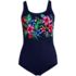 Women's Tugless Low Leg One Piece Swimsuit, Front