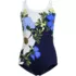 Women's Tugless Low Leg One Piece Swimsuit, Front