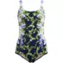 Women's Tugless Low Leg One Piece Swimsuit, Front