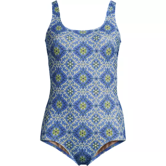 Women's Tugless Low Leg One Piece Swimsuit - primary
