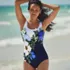 Women's Tugless Low Leg One Piece Swimsuit, alternative image