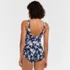Women's Tugless Low Leg One Piece Swimsuit, Back