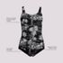 Women's Tugless Low Leg One Piece Swimsuit, alternative image