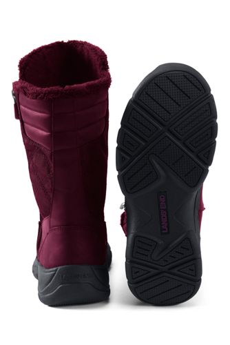 totes womens snow boots wide width