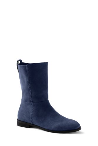 womens suede slouch boots