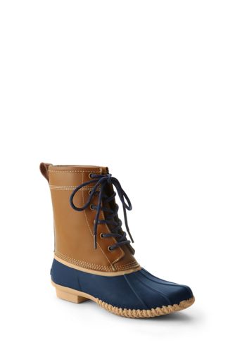 lined duck boots womens