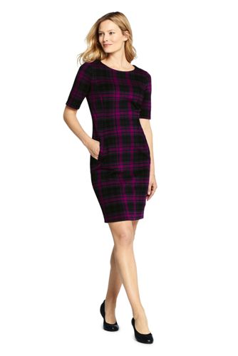 lands end shift dress