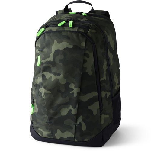 Adult Backpack Camo with Monogram