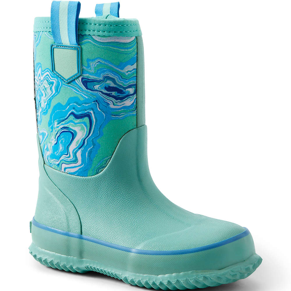 Kids Insulated Rain Boots, Front
