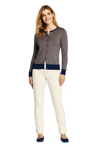 lands end women's supima cardigan sweater