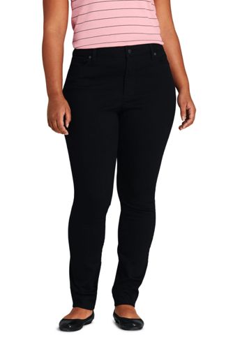 lands end mid rise slim jean