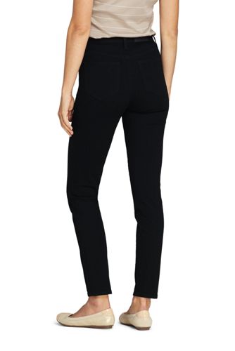 lands end high rise slim ankle jean