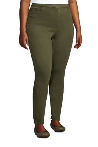 elastic waist jeans plus size womens
