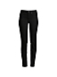 Schwarze Straight Fit Jeans Mid Waist für Damen in Petite-Größe