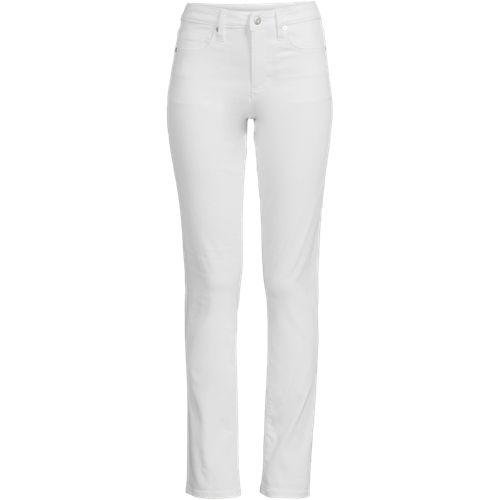 Women's Mid Rise Straight Leg Jeans - image 4