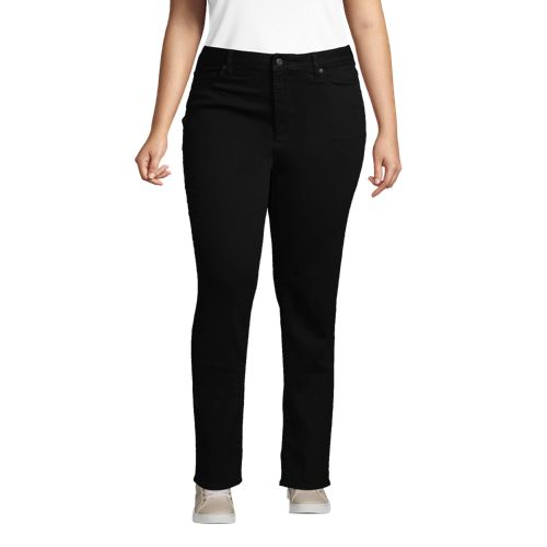Women Straight Leg Jeans Lands' End