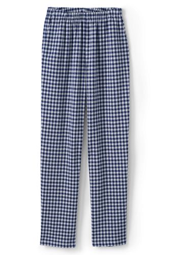 plus size cotton pants elastic waist