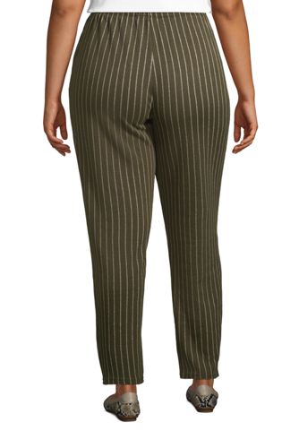 plus size petite knit pants