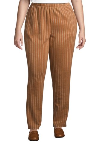 plus size petite knit pants