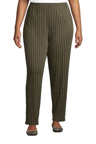 plus size petite knit pants