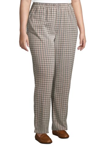 plus size petite knit pants