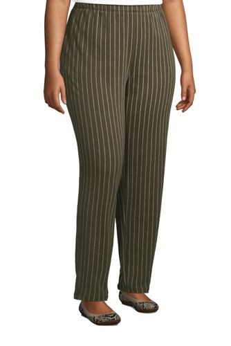 plus size petite knit pants