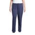 Women's Plus Size Sport Knit High Rise Elastic Waist Pull On Pant - Print, Front