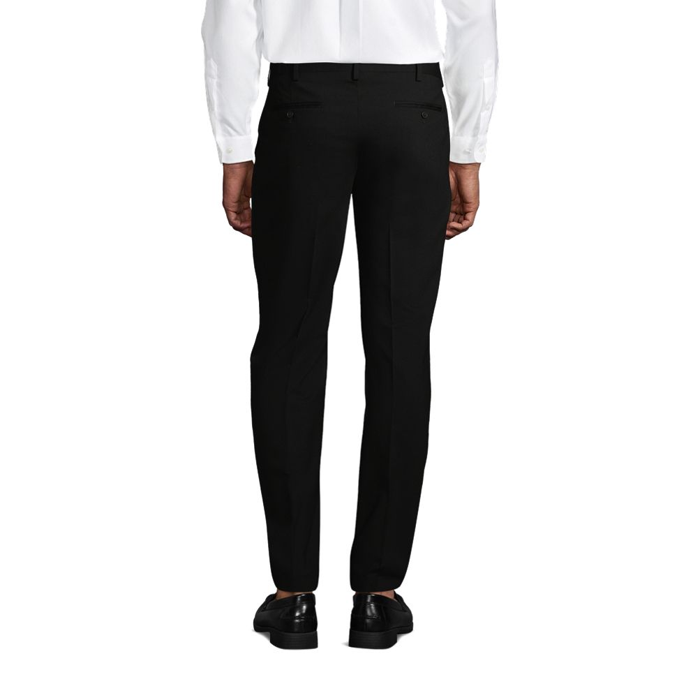 Lands' End Solid Black Dress Pants Size 14 - 76% off